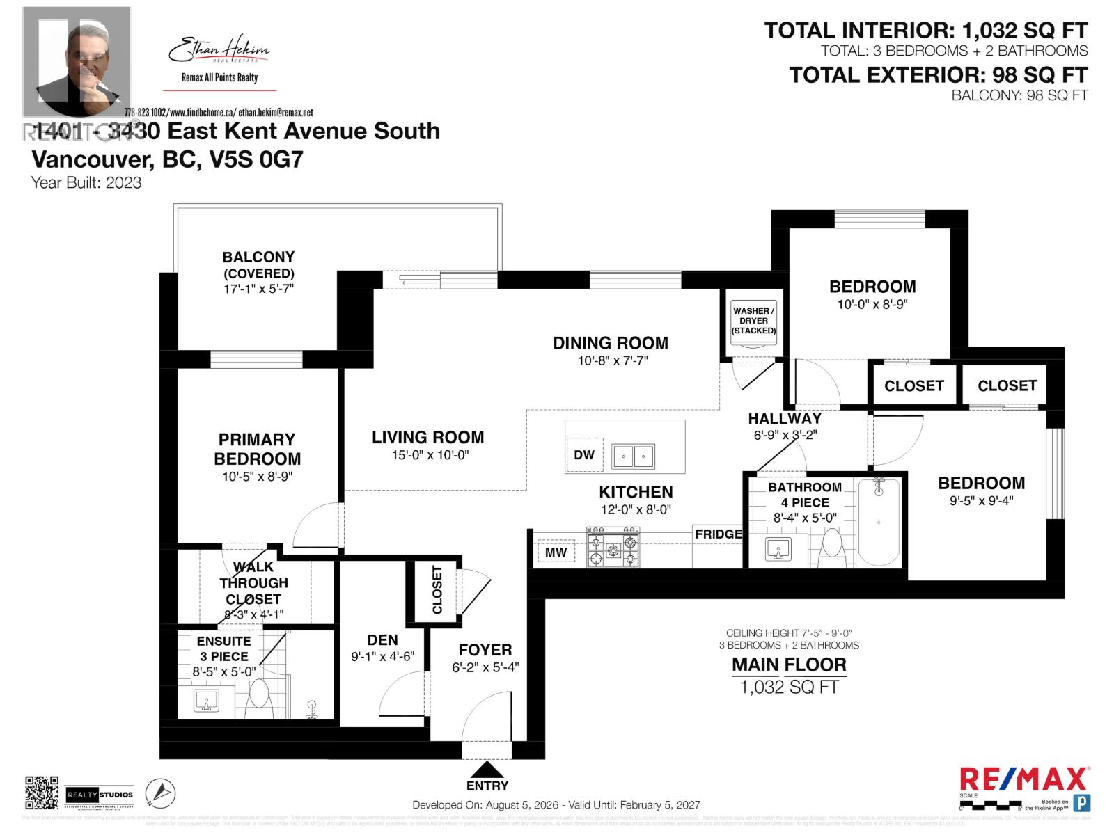 1401 3430 E Kent Avenue, Vancouver, British Columbia  V5S 0G7 - Photo 39 - R3154370