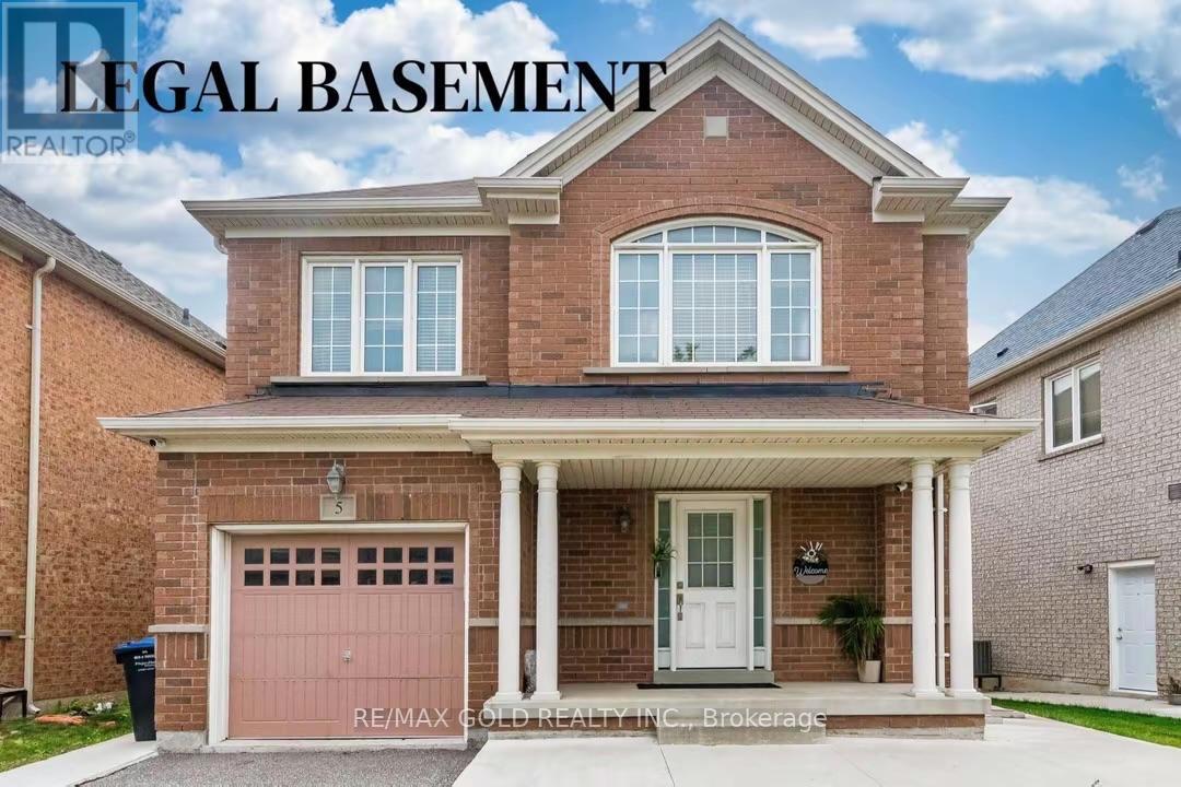 5 DENALI CRESCENT, Brampton, Ontario