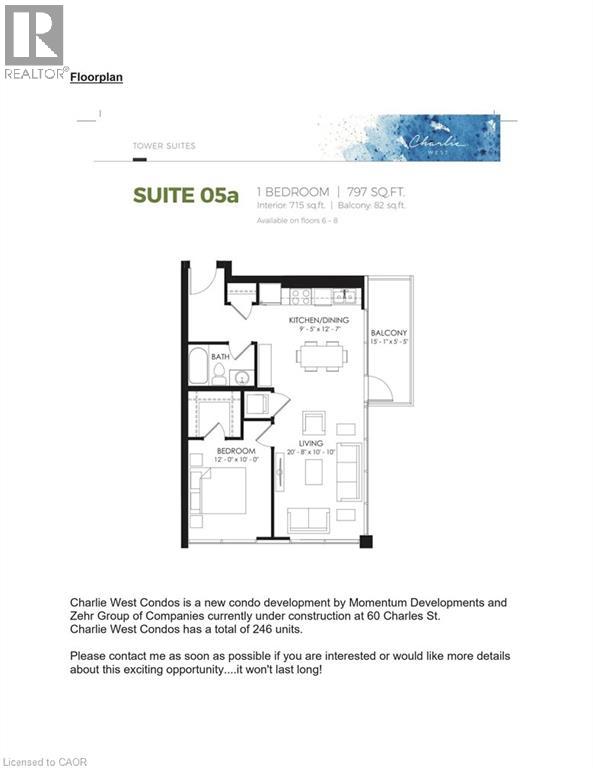 60 Charles Street W Unit# 705, Kitchener, Ontario  N2G 0C9 - Photo 29 - 40854774