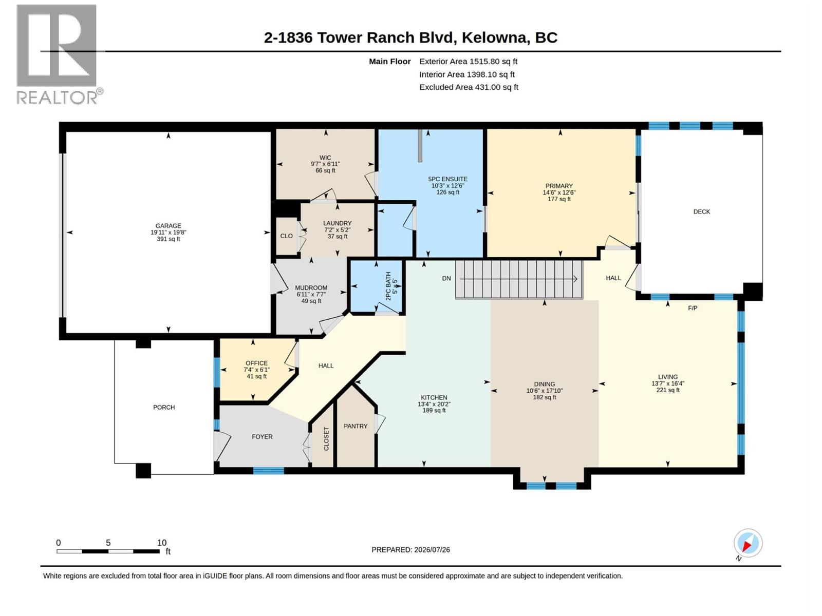 1836 Tower Ranch Boulevard Unit# 2, Kelowna, British Columbia  V1P 1S8 - Photo 75 - 10395885