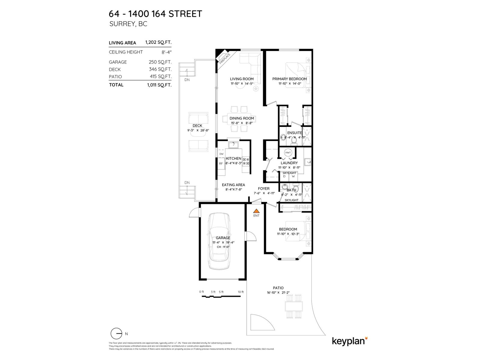 64 1400 164 Street, Surrey, British Columbia  V4A 8V8 - Photo 33 - R3154386