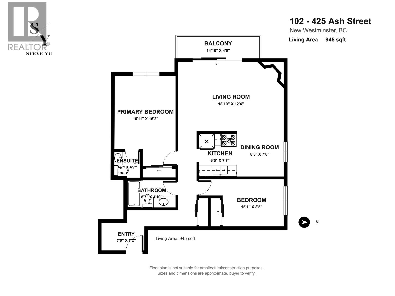 102 425 Ash Street, New Westminster, British Columbia V3M 3N2 - Photo 27 - R3149319