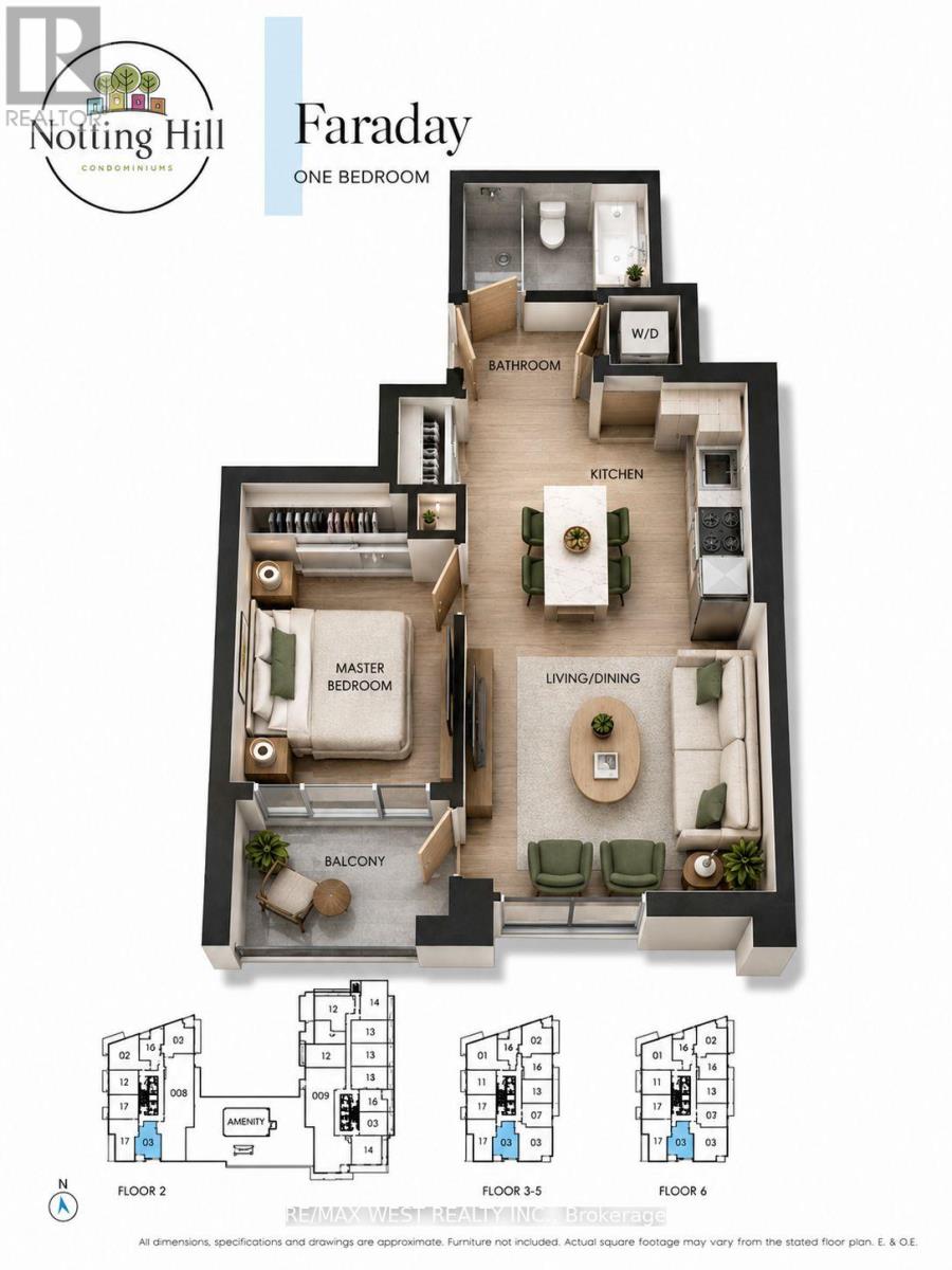 1309 - 4010 Eglinton Avenue W, Toronto, Ontario  M9A 0G5 - Photo 4 - W13660592