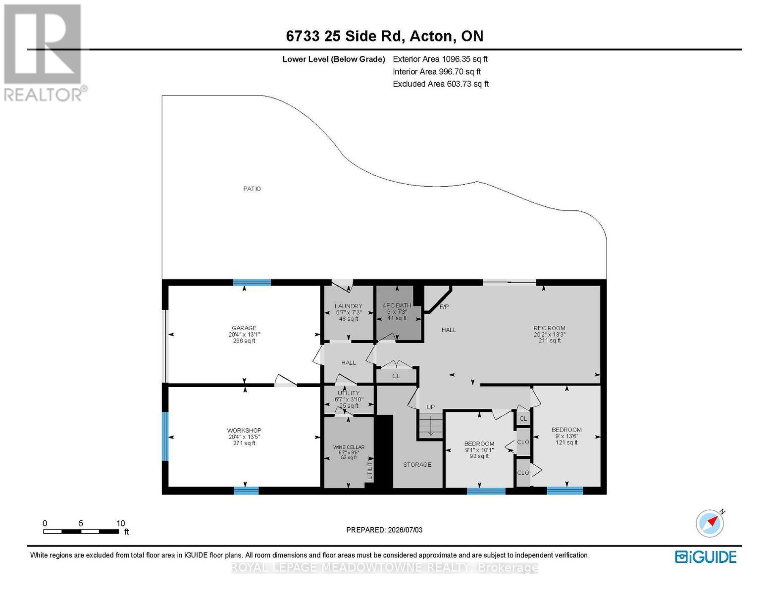 6733 25 Side Road, Halton Hills, Ontario L7J 2L7 - Photo 37 - W13660590