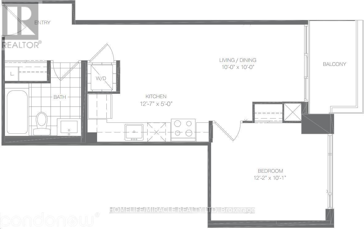 805 - 17 Zorra Street, Toronto, Ontario  M8Z 4Z6 - Photo 6 - W13584200