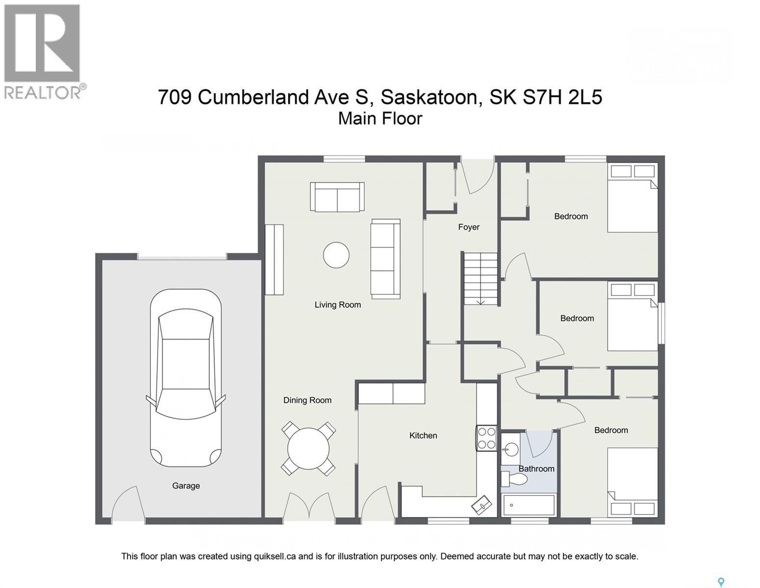 709 Cumberland Avenue S, Saskatoon, Saskatchewan  S7H 2L5 - Photo 4 - SK045243
