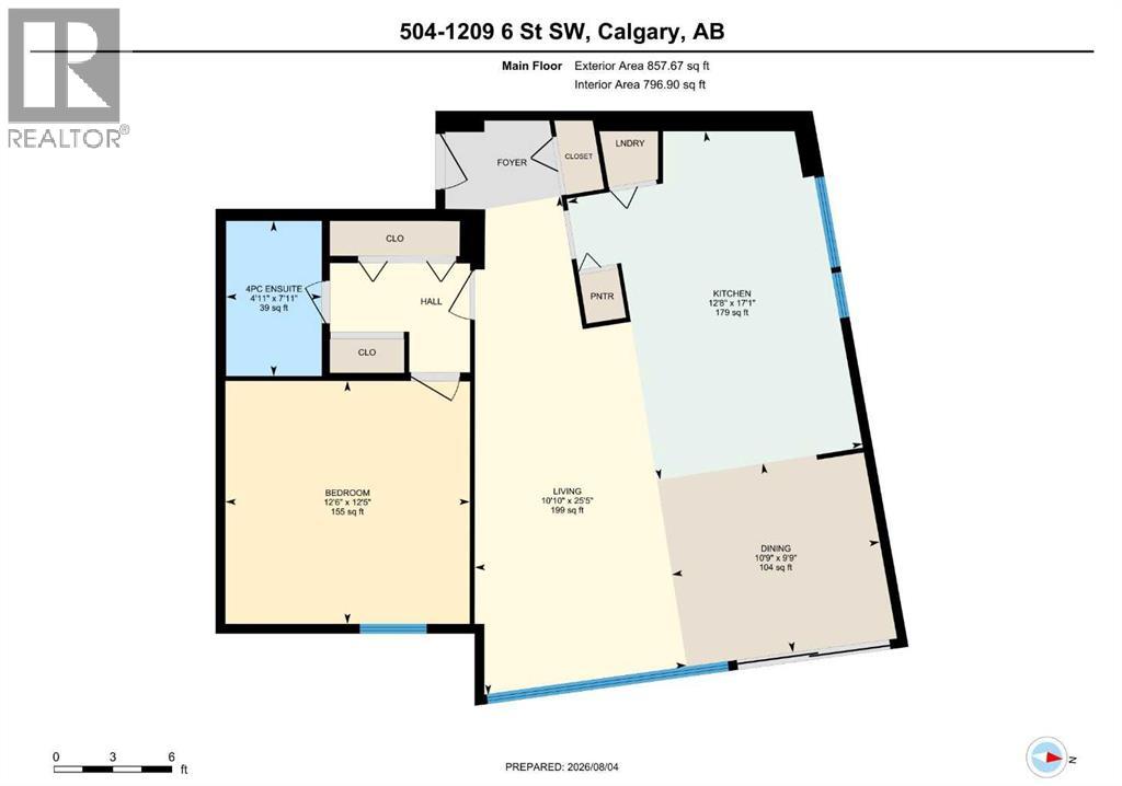504, 1209 6 Street Sw, Calgary, Alberta  T2R 0Z5 - Photo 34 - A2334602