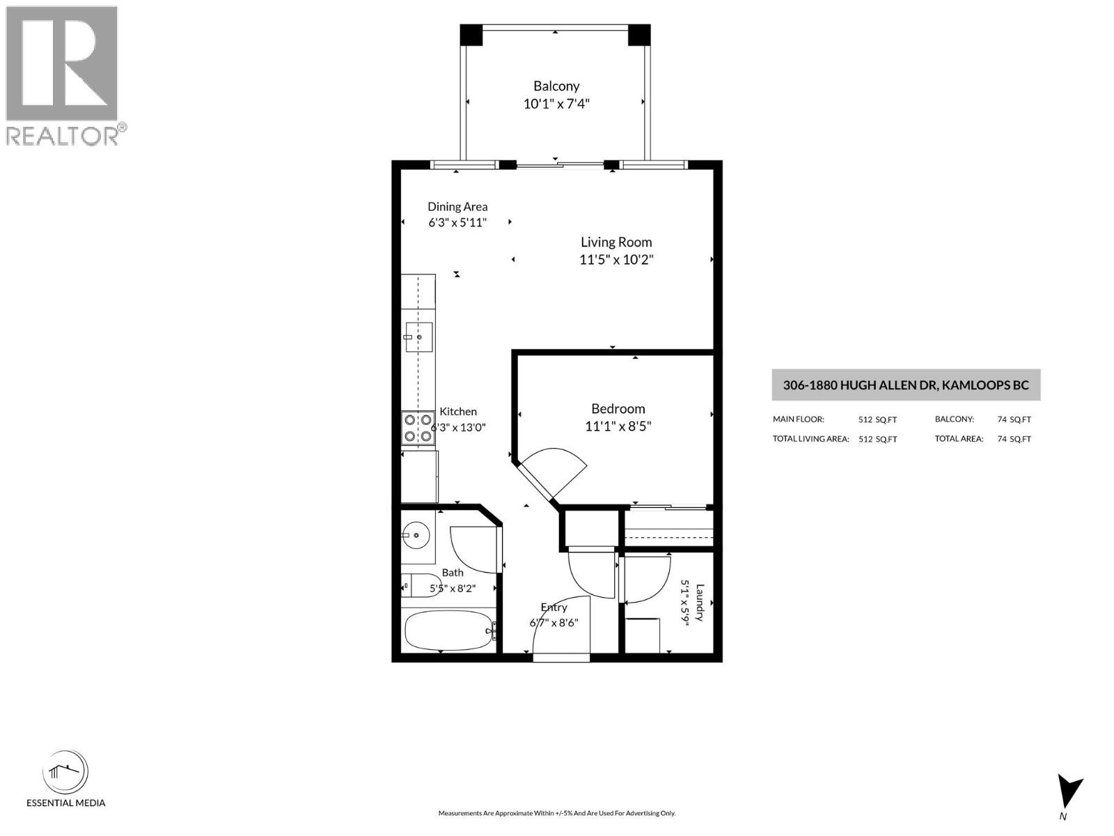 1880 Hugh Allan Drive Unit# 306, Kamloops, British Columbia  V1S 0E8 - Photo 38 - 10391507