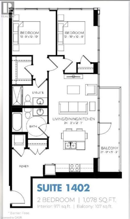 60 Charles Street Unit# 1402, Kitchener, Ontario  N2G 0C9 - Photo 49 - 40854481