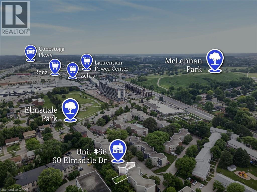 60 Elmsdale Drive Unit# 66, Kitchener, Ontario  N2E 2G4 - Photo 5 - 40839532