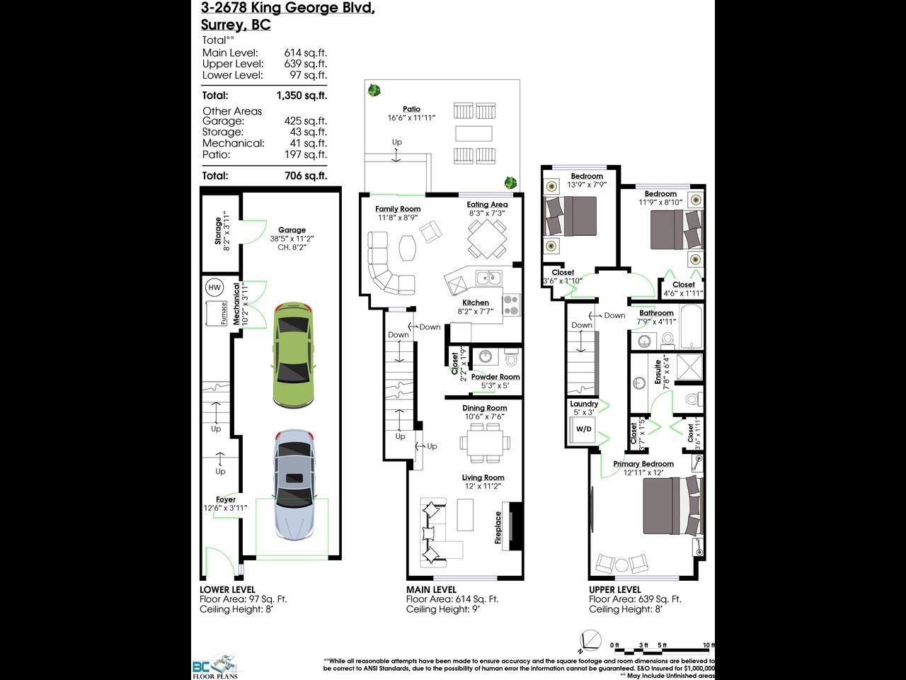 3 2678 King George Boulevard, Surrey, British Columbia  V4P 1H6 - Photo 2 - R3154136
