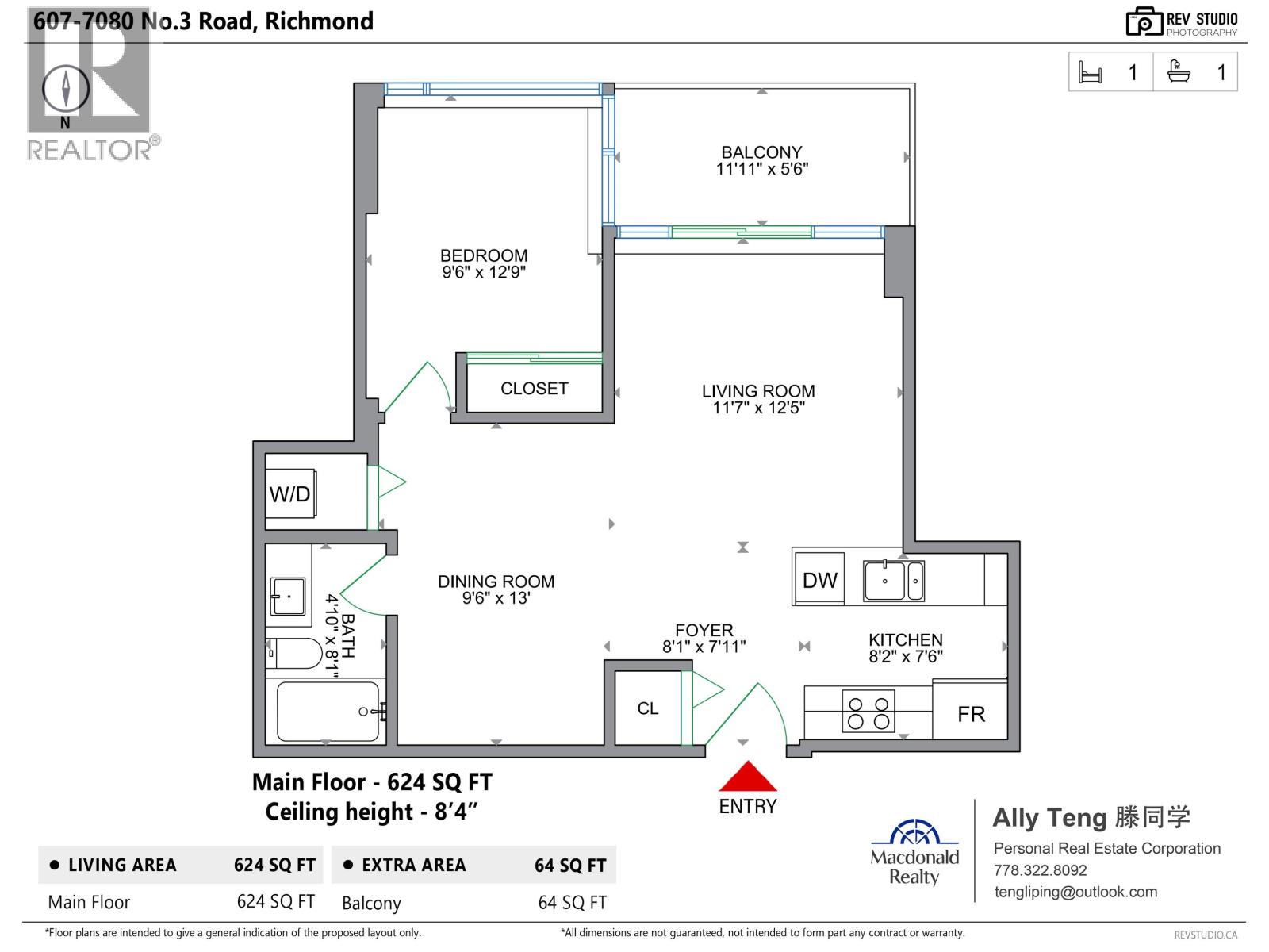 607 7080 No. 3 Road, Richmond, British Columbia  V6Y 0B5 - Photo 25 - R3154536