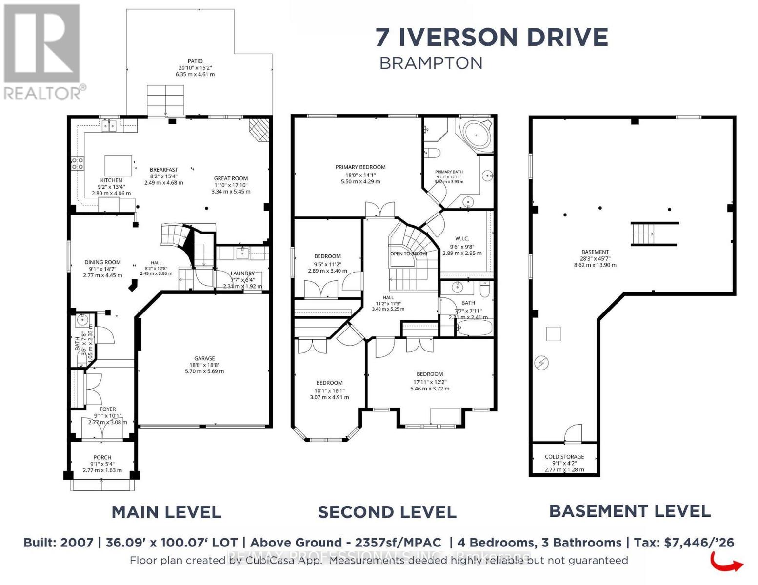 7 Iverson Drive, Brampton, Ontario  L6X 0P4 - Photo 7 - W13665266