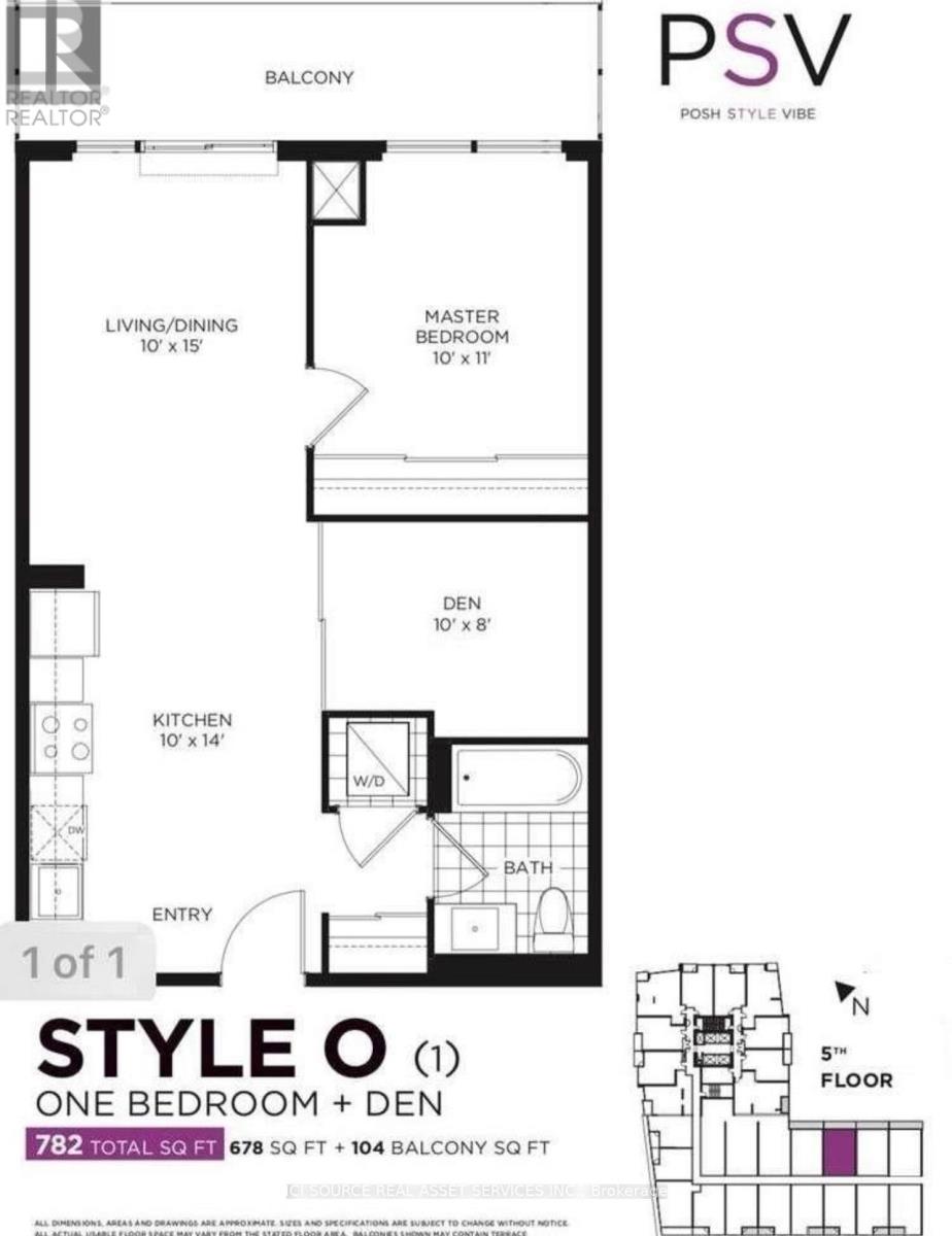 508 - 4011 Brickstone Mews, Mississauga, Ontario  L5B 0G3 - Photo 15 - W13665314