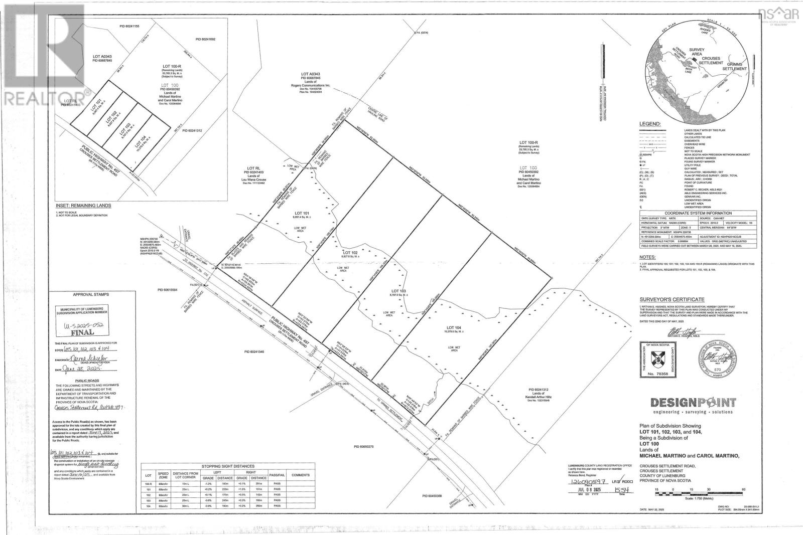 Lot 101 Crouses Settlement Road, Crouses Settlement, Nova Scotia  B0J 2C0 - Photo 3 - 202604218