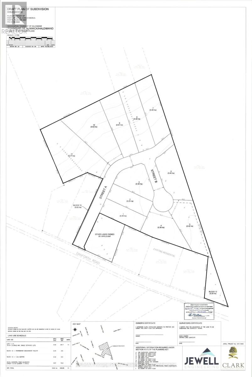PT LOT 22, CONC A OLD DANFORTH ROAD, Alnwick/Haldimand, Ontario