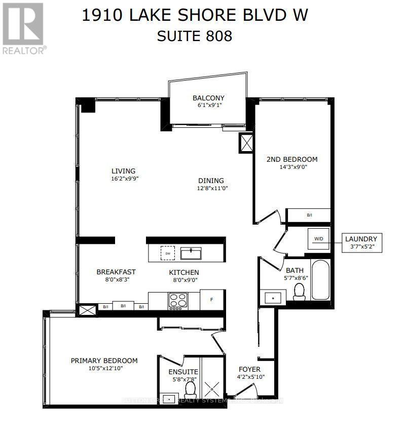 808 - 1910 Lake Shore Boulevard W, Toronto, Ontario  M6S 1A4 - Photo 48 - W13666792