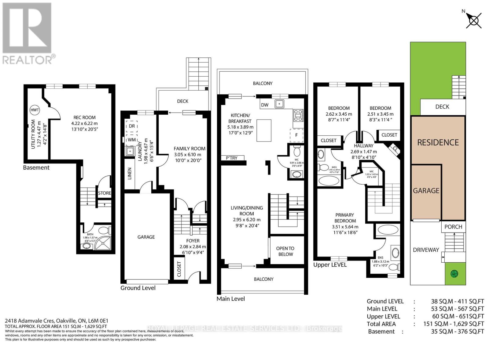 2418 Adamvale Crescent, Oakville, Ontario L6M 0E1 - Photo 44 - W13667190