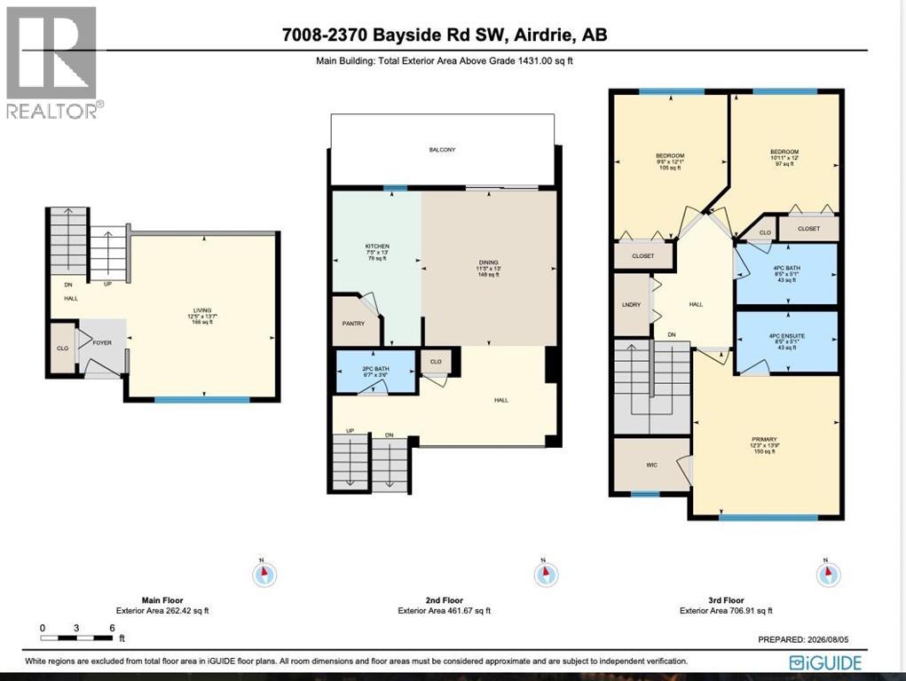 7008, 2370 Bayside Road Sw, Airdrie, Alberta  T4B 0N1 - Photo 26 - A2335004