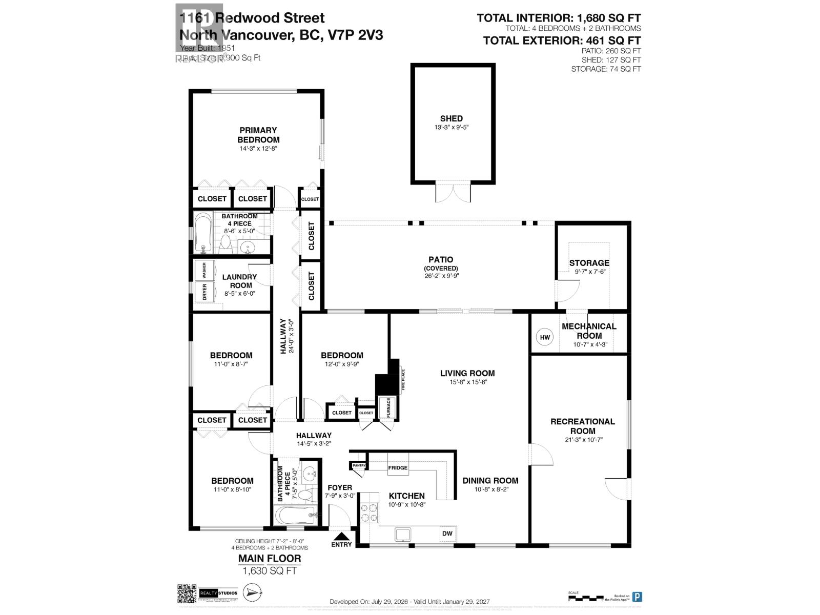 1161 Redwood Street, North Vancouver, British Columbia  V7P 2V3 - Photo 9 - R3155215