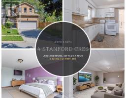 4 STANFORD CRESCENT, Clarington, Ontario