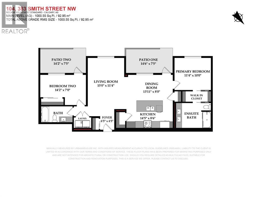 104, 383 Smith Street NW, Calgary, Alberta  T3B 6J9 - Photo 2 - A2325477