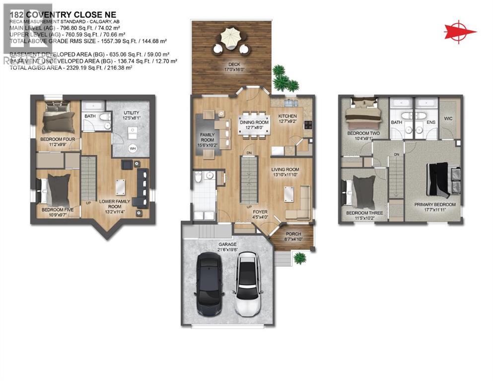 182 Coventry Close NE, Calgary, Alberta  T3K 4A6 - Photo 33 - A2331903