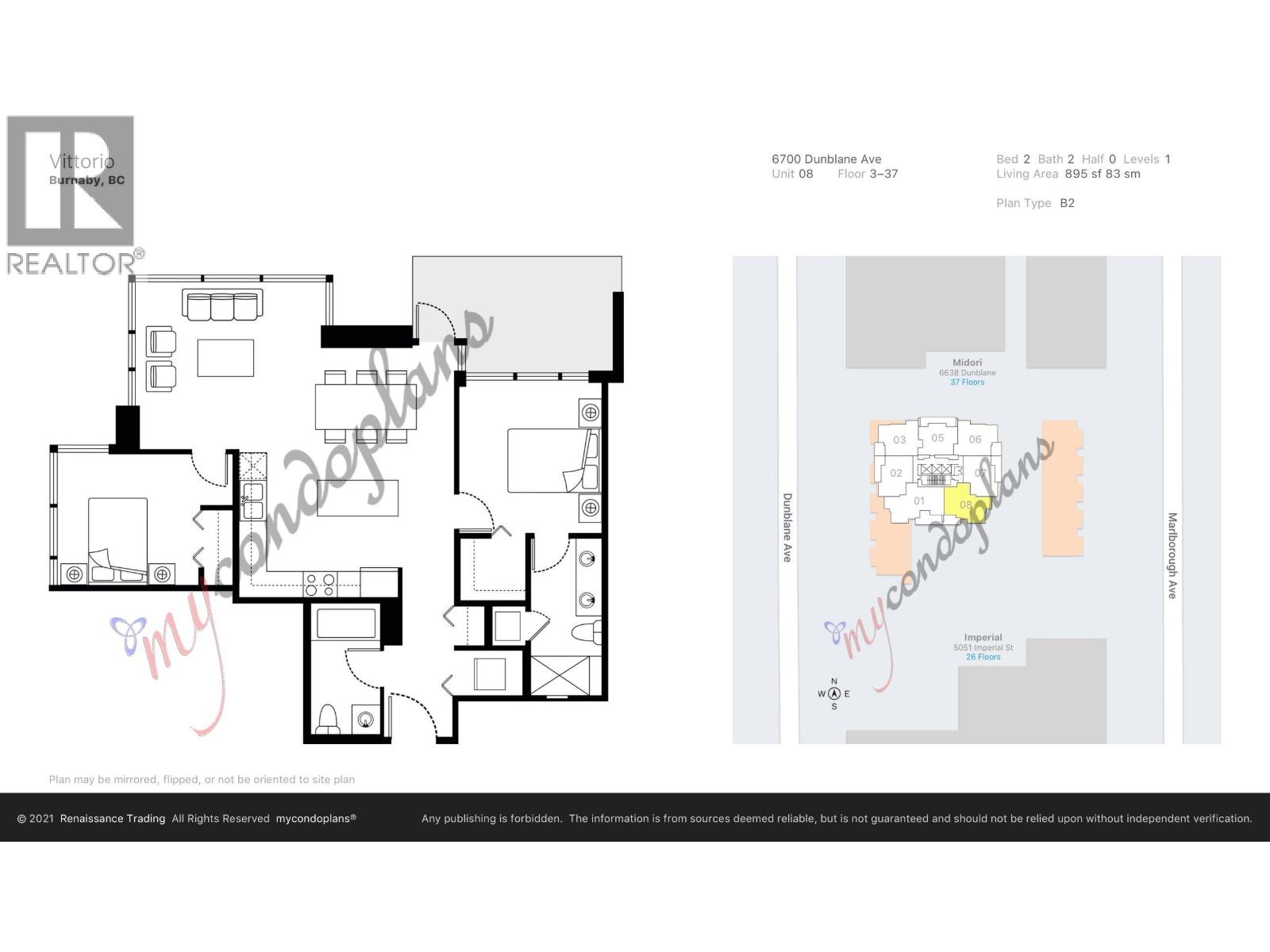 2808 6700 Dunblane Avenue, Burnaby, British Columbia  V5H 0J3 - Photo 37 - R3154970