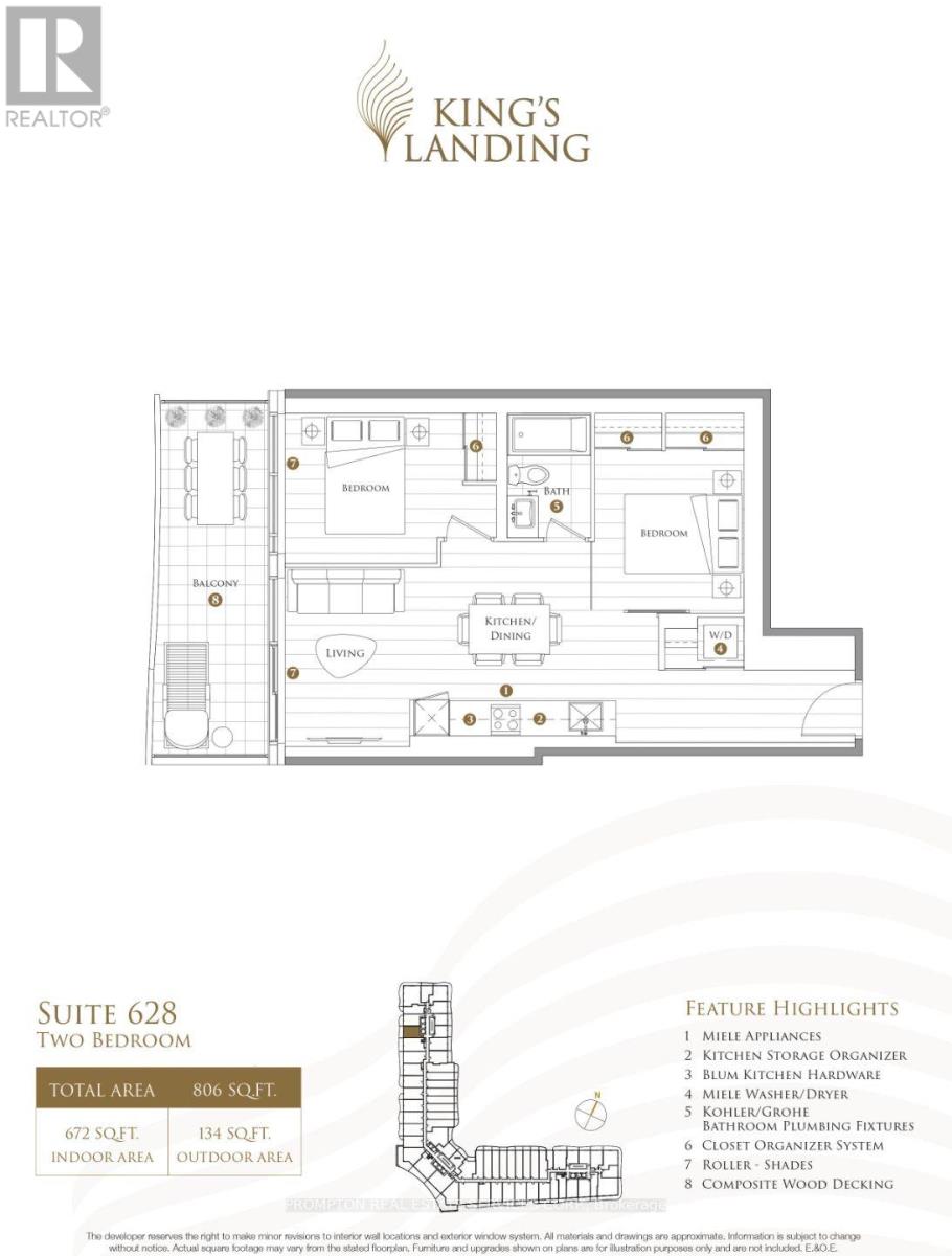 628 - 68 ESTHER SHINER BOULEVARD, Toronto, Ontario