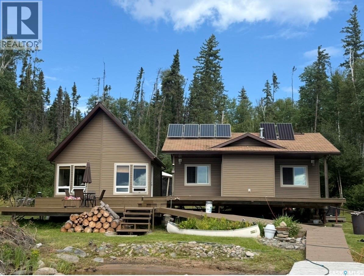 Flatland Island, lac la ronge provincial park, Saskatchewan