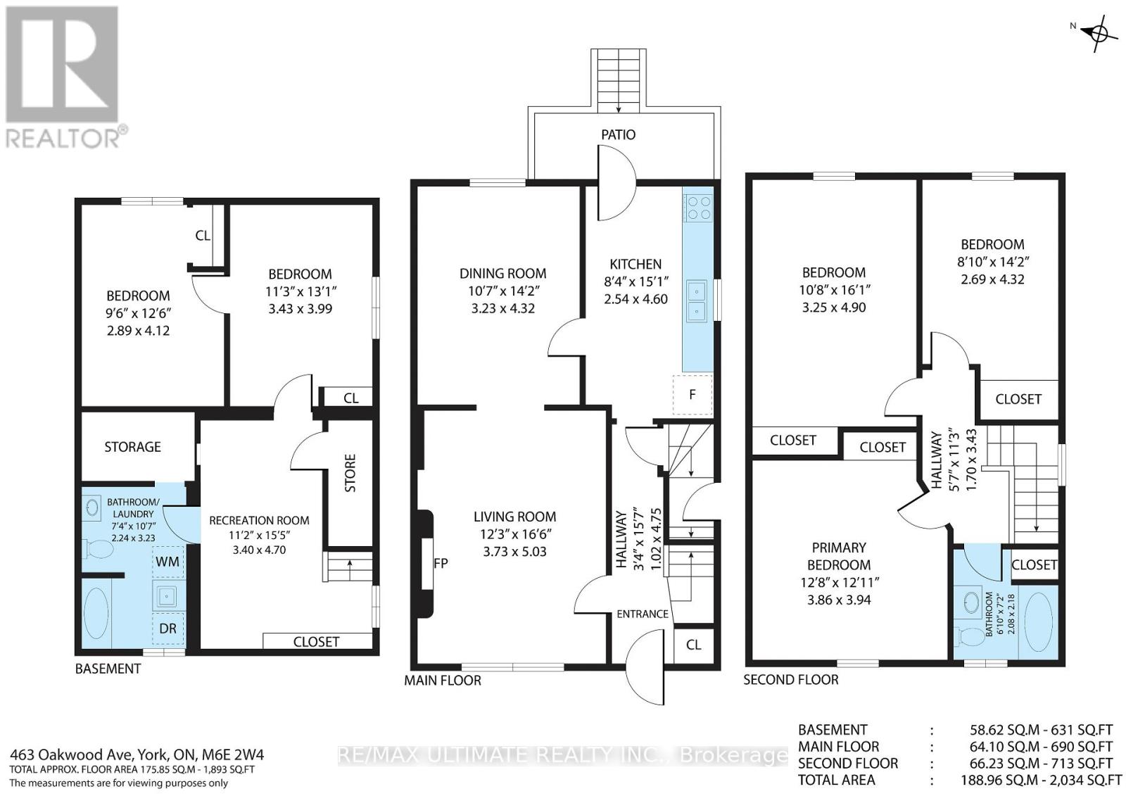 463 Oakwood Avenue, Toronto, Ontario  M6E 2W4 - Photo 46 - C13671326