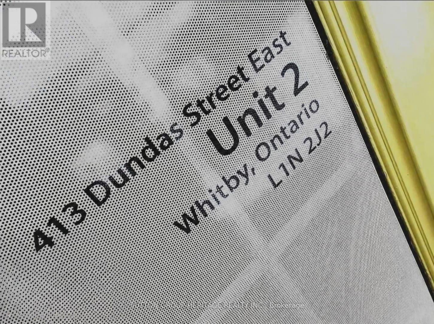 2-413 Dundas Street E, Whitby, Ontario  L1N 2J2 - Photo 2 - E13671758