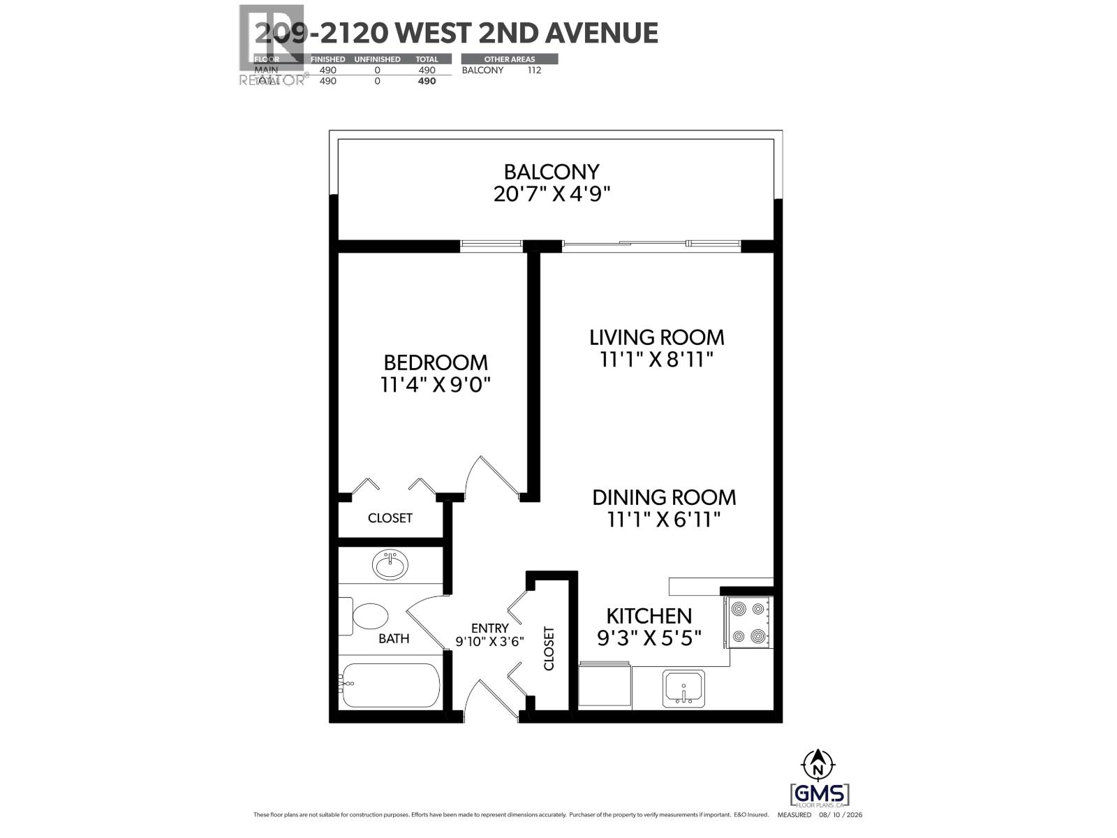 209 2120 W 2nd Avenue, Vancouver, British Columbia V6K 1H6 - Photo 20 - R3155533