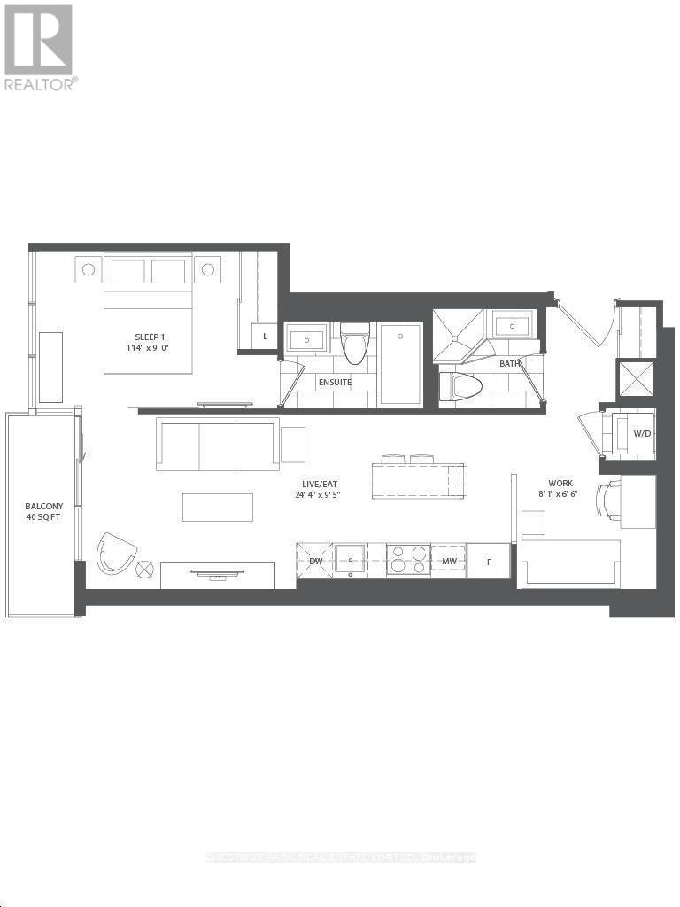 2401 - 6 Sonic Way, Toronto, Ontario  M3C 0P1 - Photo 11 - C13672862