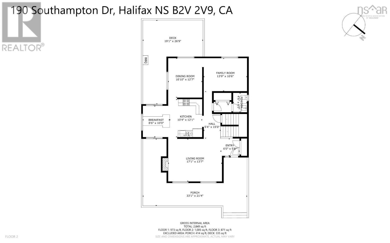 190 Southampton Drive, Cole Harbour, Nova Scotia  B2V 2S9 - Photo 40 - 202620534