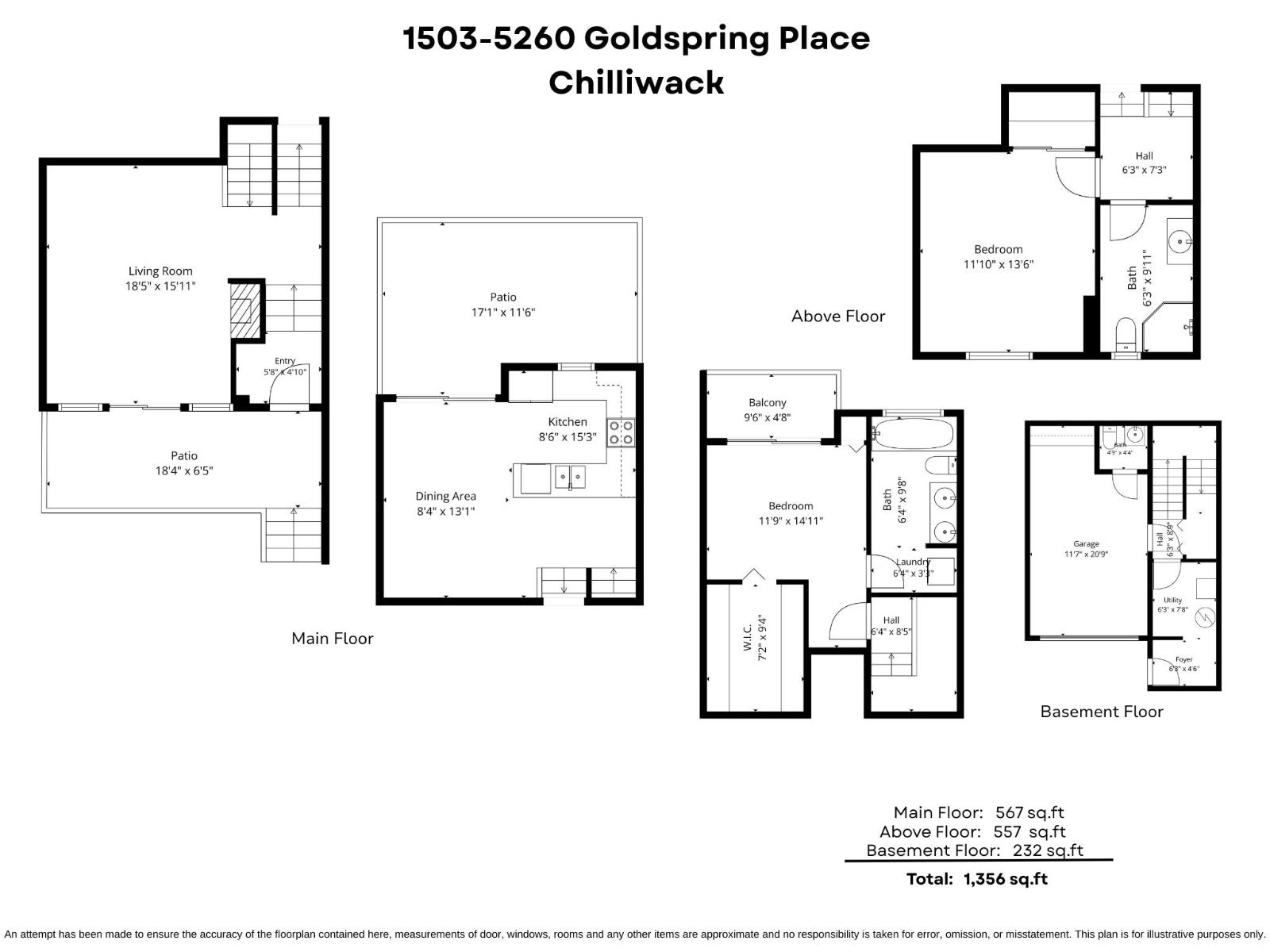 1503 5260 Goldspring Place, Promontory, Chilliwack, British Columbia  V2R 5S5 - Photo 6 - R3135017