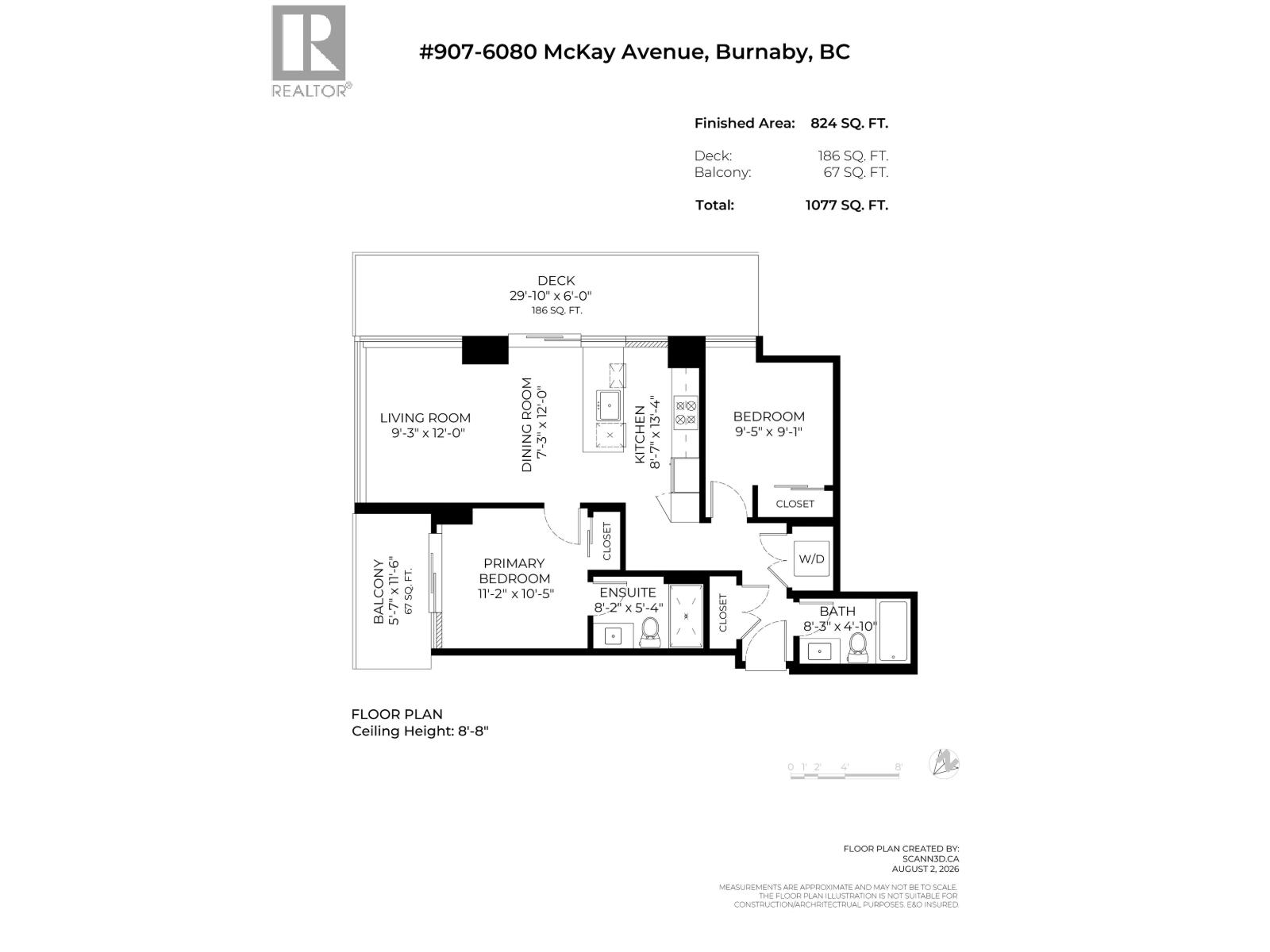 907 6080 Mckay Avenue, Burnaby, British Columbia V5H 0J4 - Photo 33 - R3155542