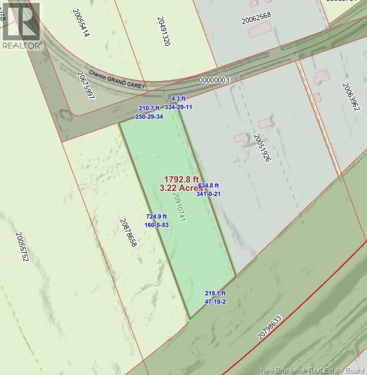3.2 Acres Chemin Grand Carey, Six Roads, New Brunswick E1X 3A2 - Photo 3 - NB145549