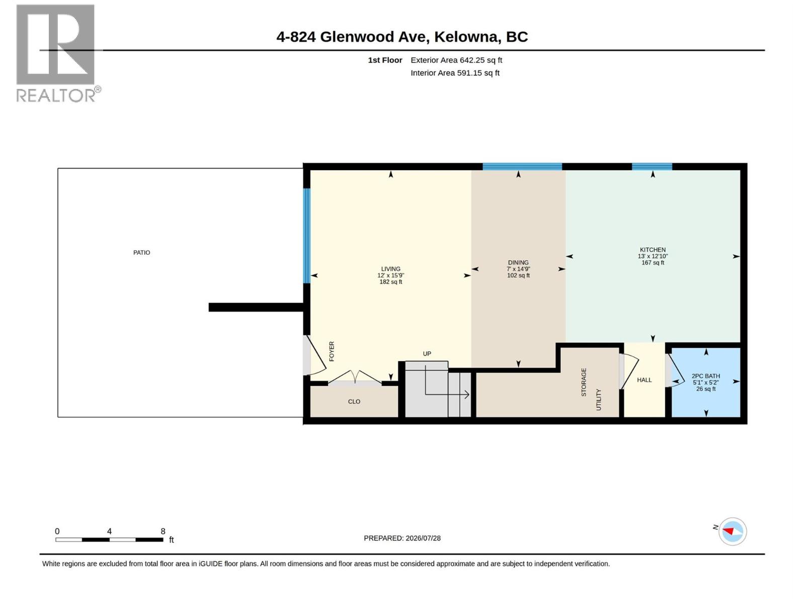 824 Glenwood Avenue Unit# 4, Kelowna, British Columbia  V1Y 5M5 - Photo 45 - 10397500