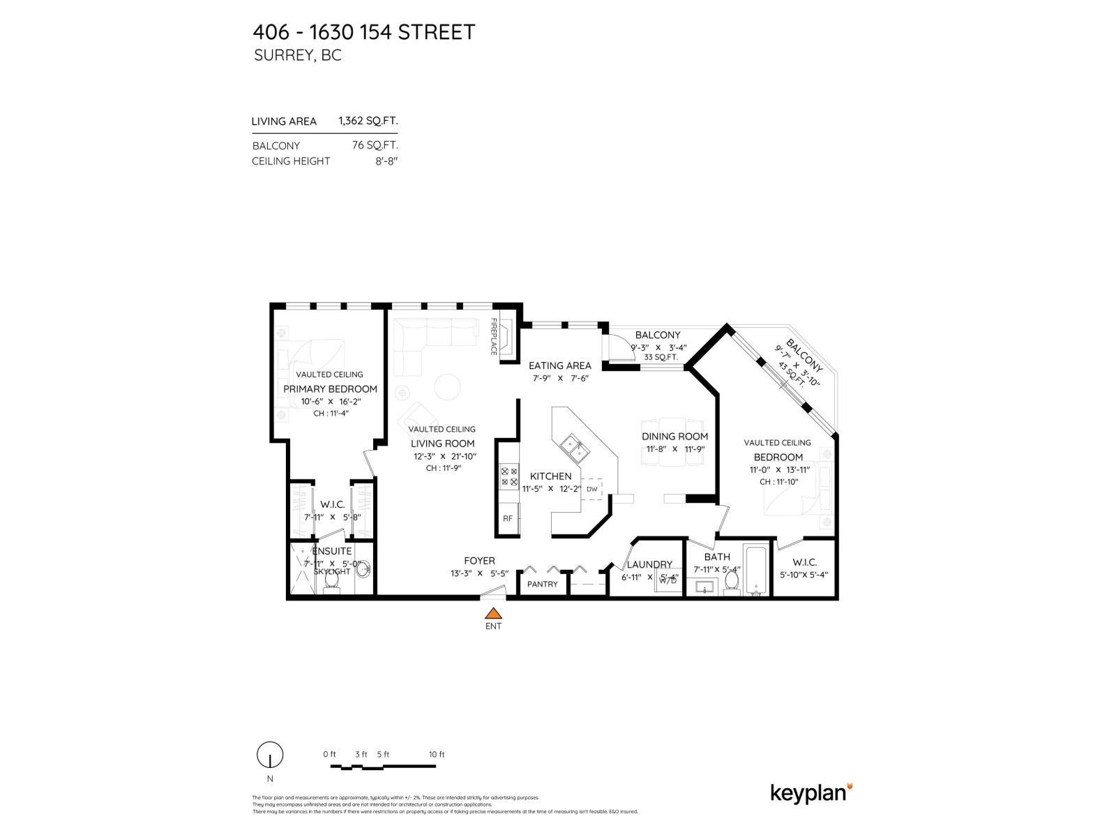 406 1630 154 Street, Surrey, British Columbia  V4A 9T3 - Photo 37 - R3155006