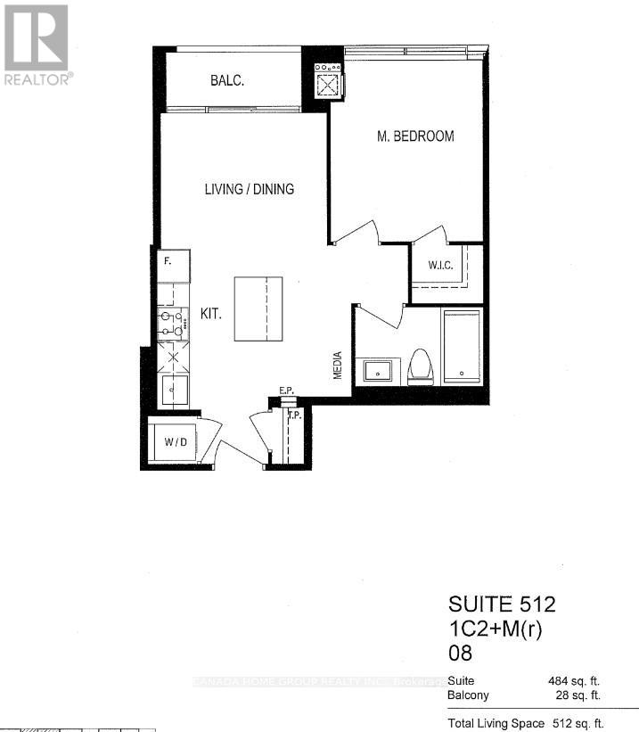 2810 - 36 Elm Drive W, Mississauga, Ontario  L5B 1L9 - Photo 12 - W13674204