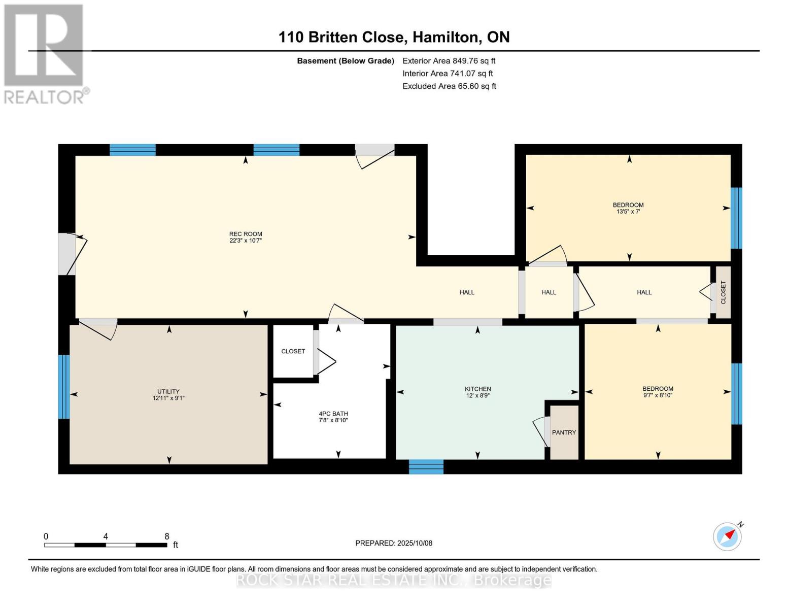 Bsmt - 111 Britten Close, Hamilton, Ontario  L9C 4K1 - Photo 16 - X13674222