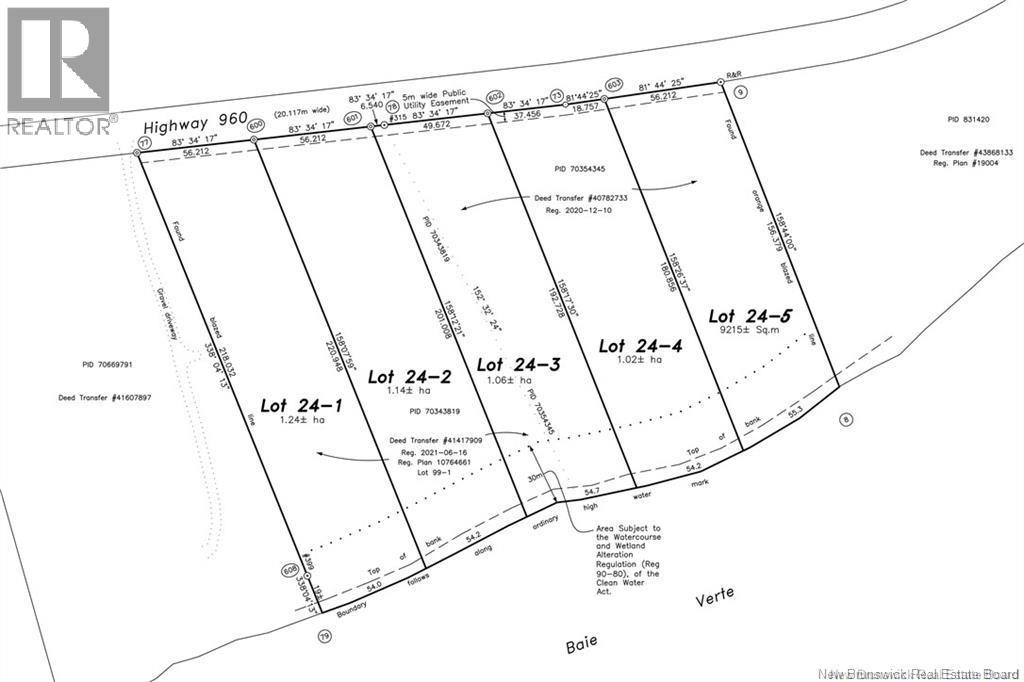 Lot 24-2 Route 960, Upper Cape, New Brunswick  E4M 2S4 - Photo 2 - NB146042