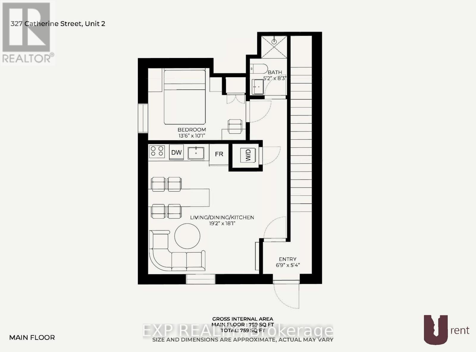 C - 327 Catherine Street, Ottawa, Ontario  K1R 5T4 - Photo 4 - X13675032