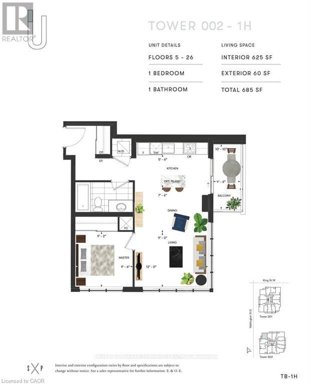 1212 - 15 Wellington Street S, Kitchener, Ontario  N2G 0E4 - Photo 8 - X13568054