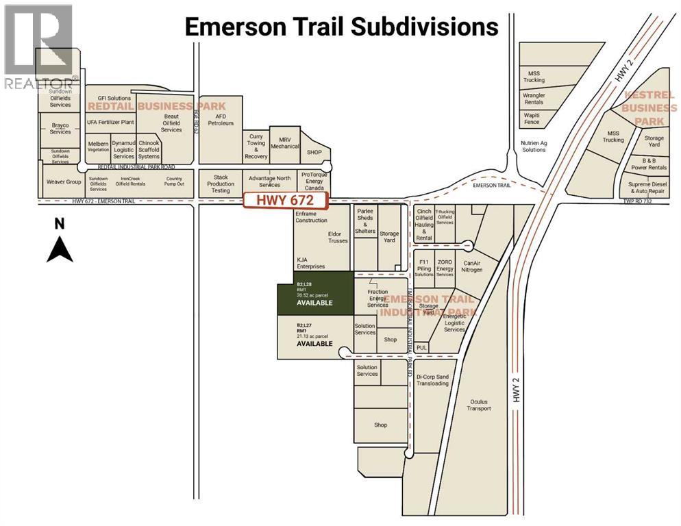 B2, L28 Pt: NW-11-73-6-W6 Emerson Trail Industrial Pk Rd, Rural Grande Prairie No. 1, Alberta
