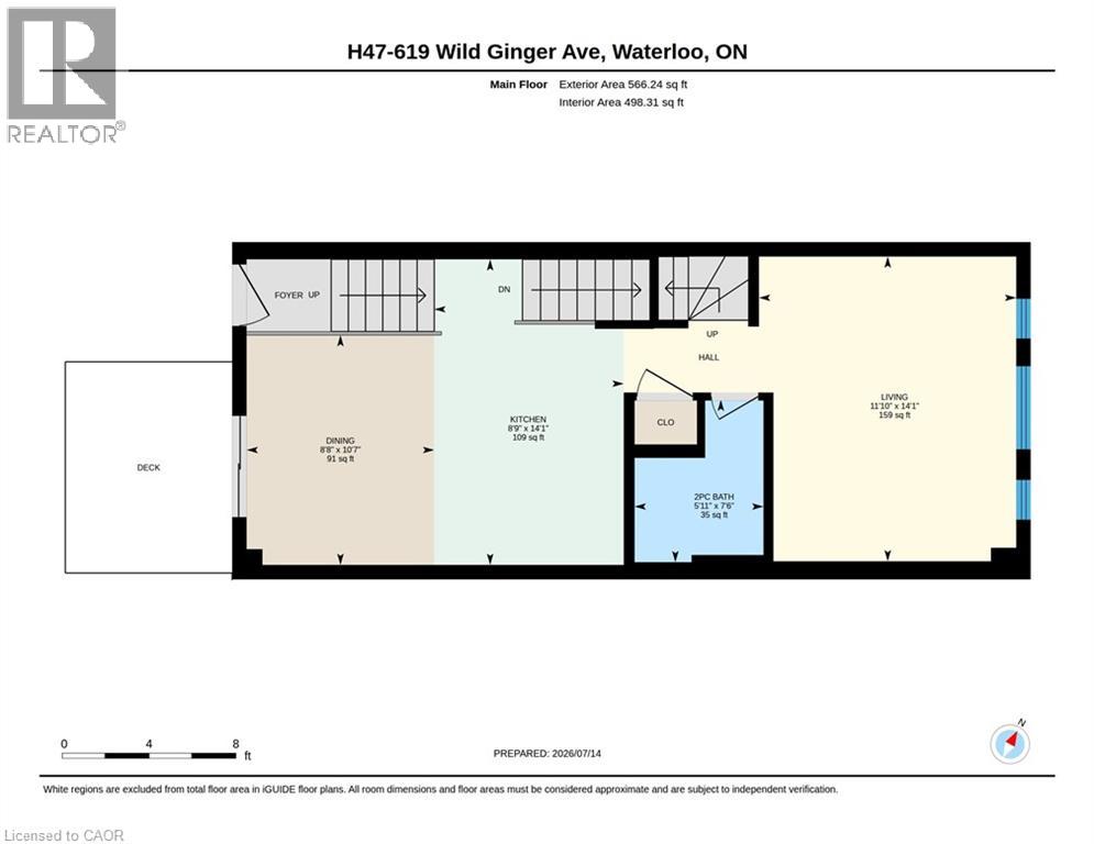 619 Wild Ginger Avenue Unit# H47, Waterloo, Ontario  N2V 2X1 - Photo 28 - 40847488