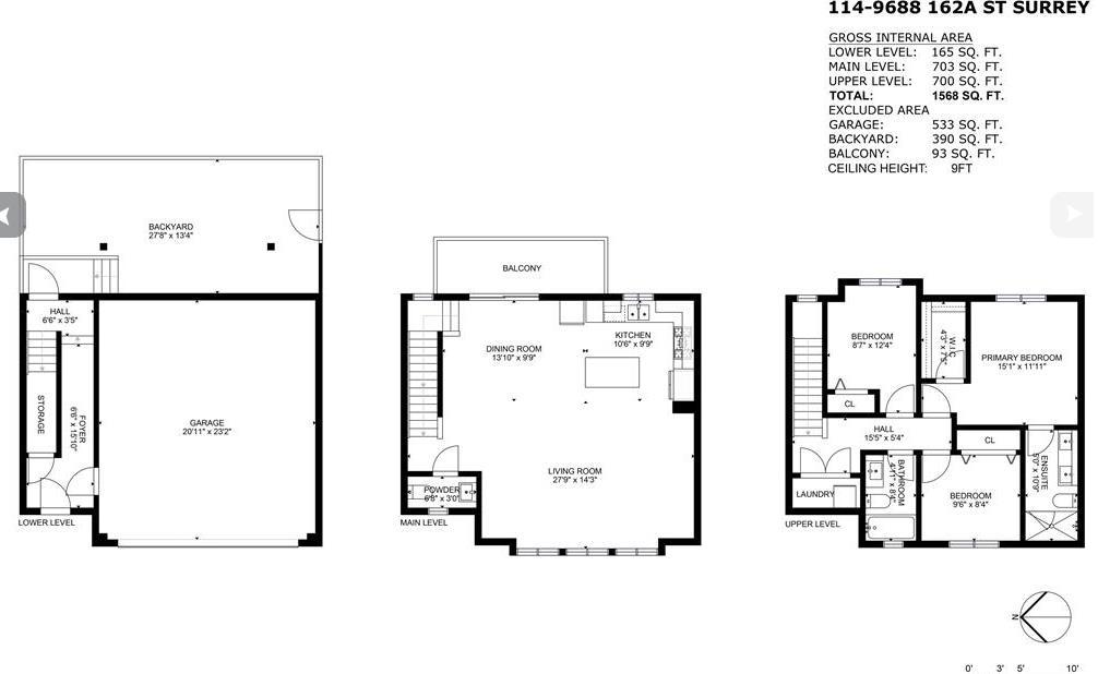 114 9688 162a Street, Surrey, British Columbia  V4N 6V3 - Photo 9 - R3155536