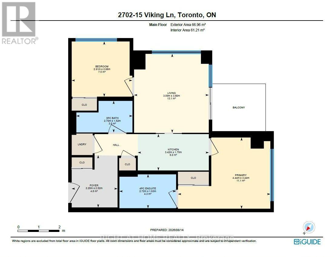 2702-15 Viking Lane, Toronto, Ontario  M9B 0A4 - Photo 40 - W13678102