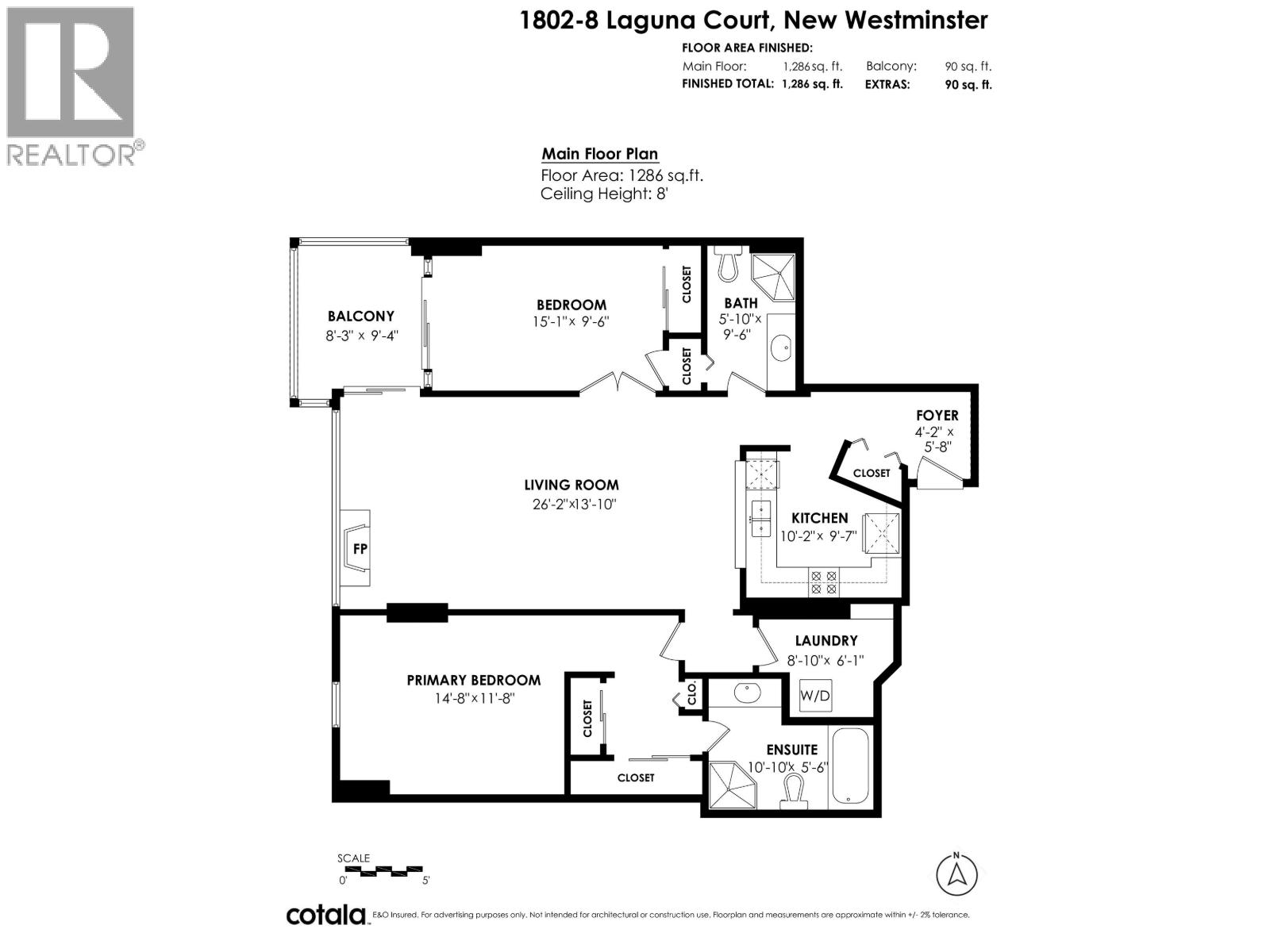 1802 8 Laguna Court, New Westminster, British Columbia  V3M 6M6 - Photo 37 - R3155188